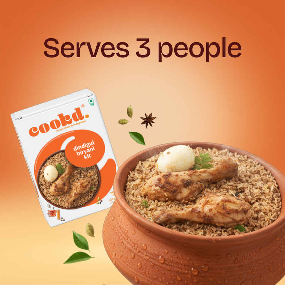 Cookd Dindigul Biryani Kit Combo 