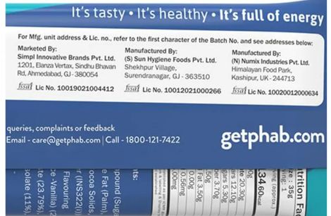 Phab Protein Bar Mocha Fudge protein