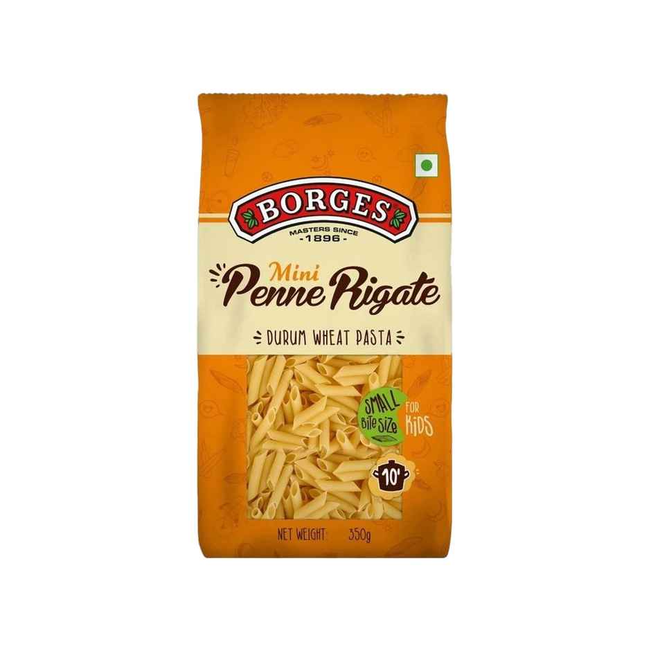 BORGES Mini Penne Rigate Durum Wheat Pasta