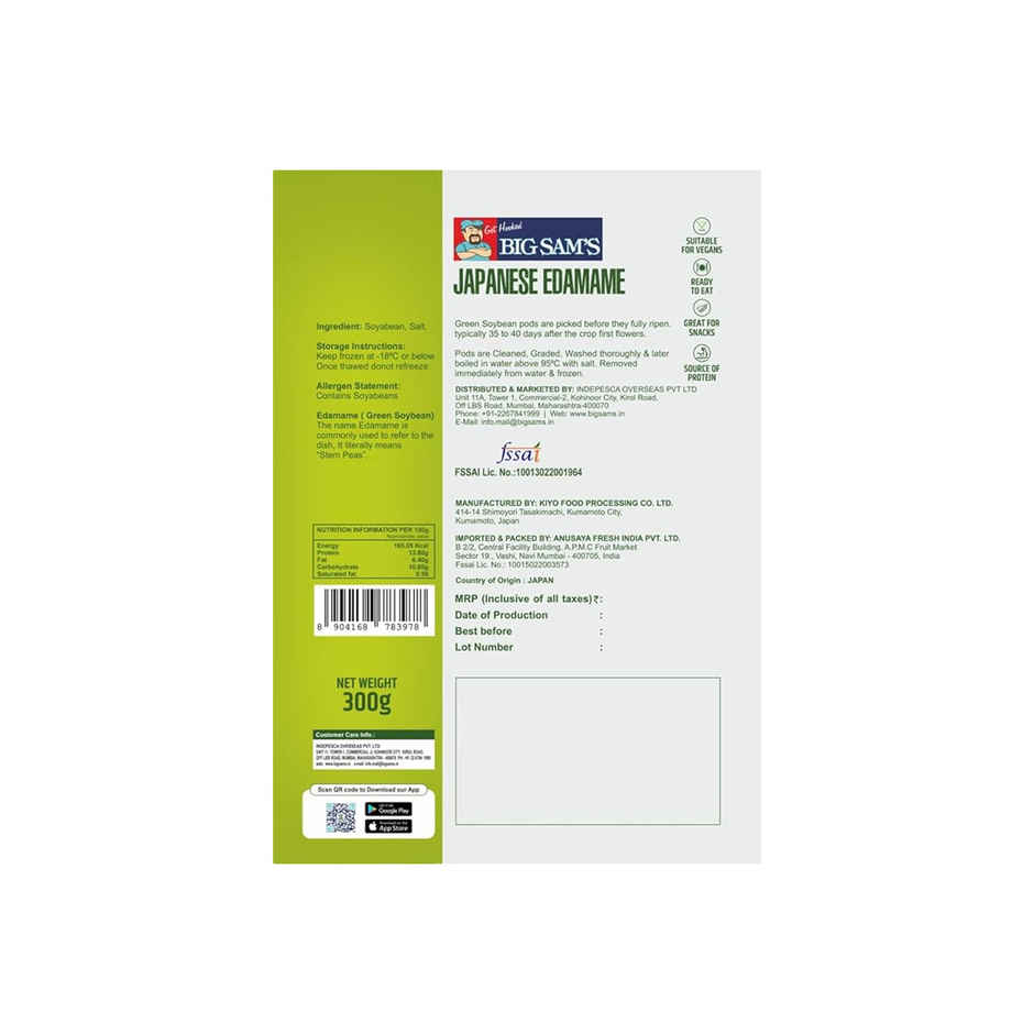 Big Sam's Japanese Edamame