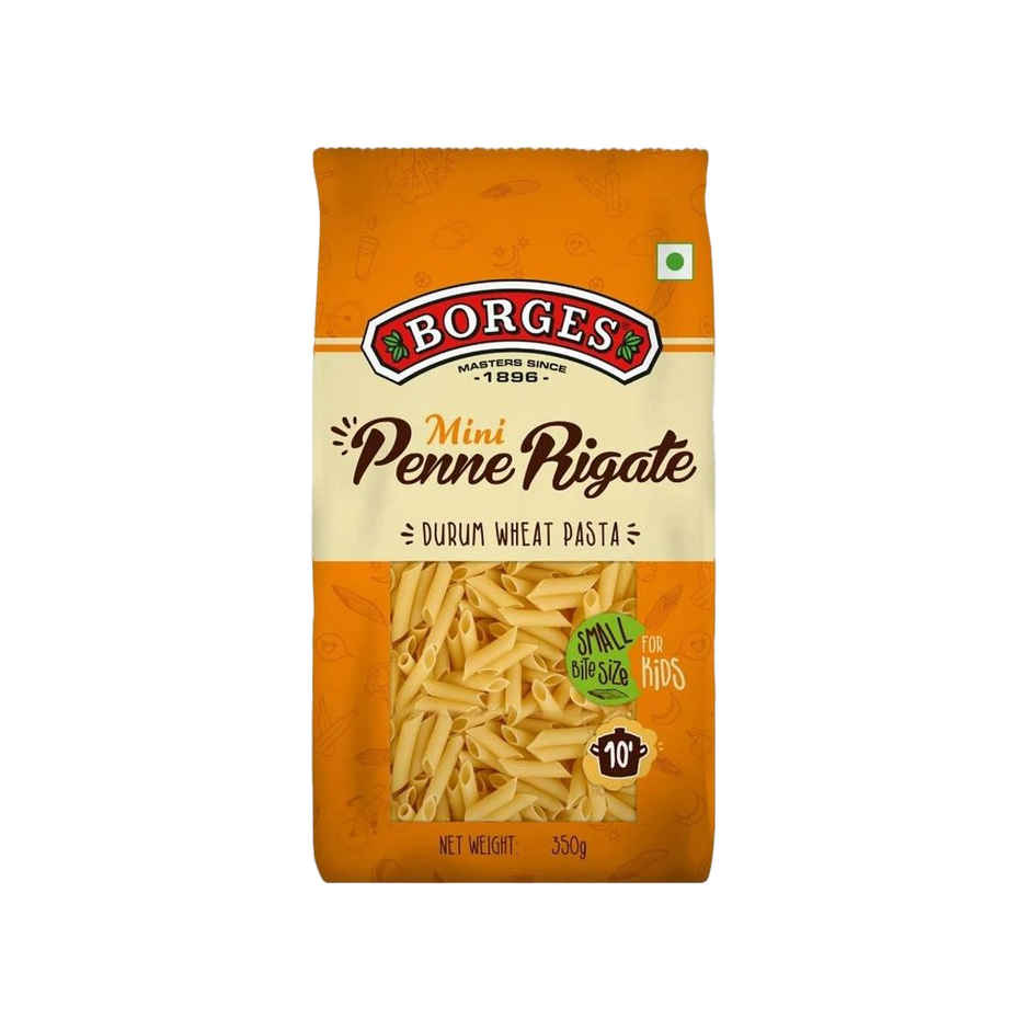 BORGES Mini Penne Rigate Durum Wheat Pasta
