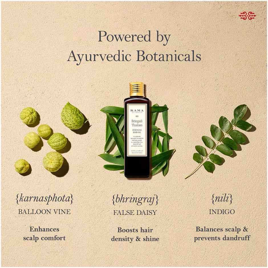 Kama Ayurveda Bringadi Intensive Hair Treatment Oil