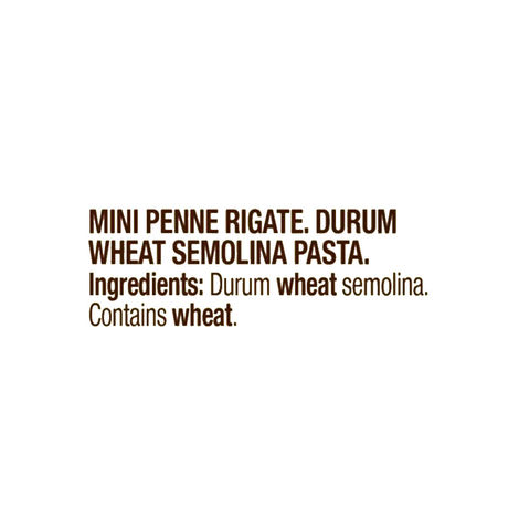 BORGES Mini Penne Rigate Durum Wheat Pasta