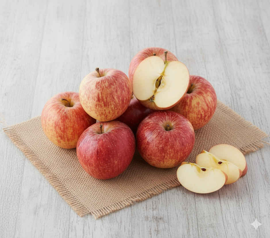 Banana (3pc) & Sweet Potato (500g) & Baby Apple Shimla (1kg) & Grapes Thompson Seedless (500g) & Watermelon Kiran (1pc) Combo