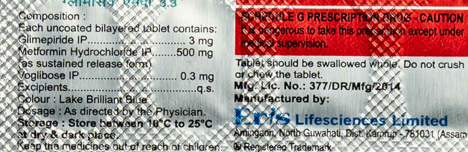 Glimisave MV 3.3 Tablet SR