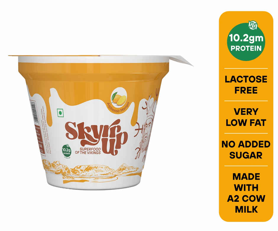 Skyrrup High-Protein Icelandic Yogurt - Mango | Fat-Free | No Added Sugar