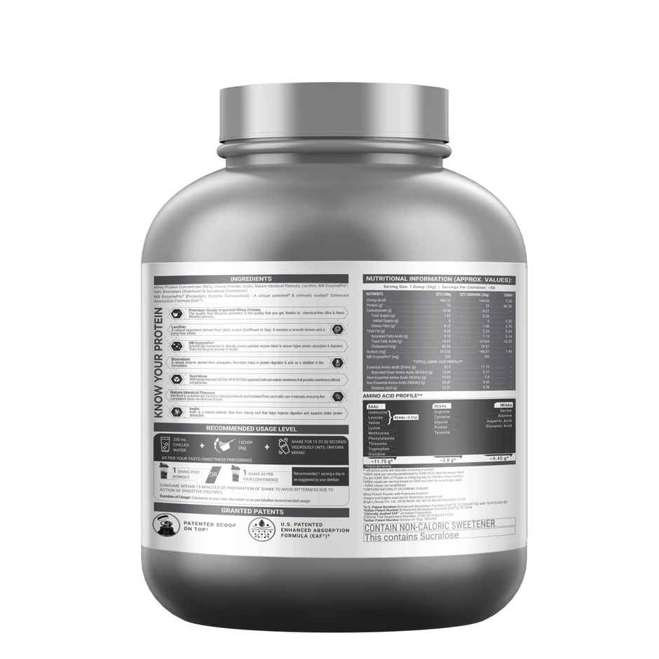 Muscleblaze Biozyme Performance Whey Protein Powder, (Rich Chocolate)