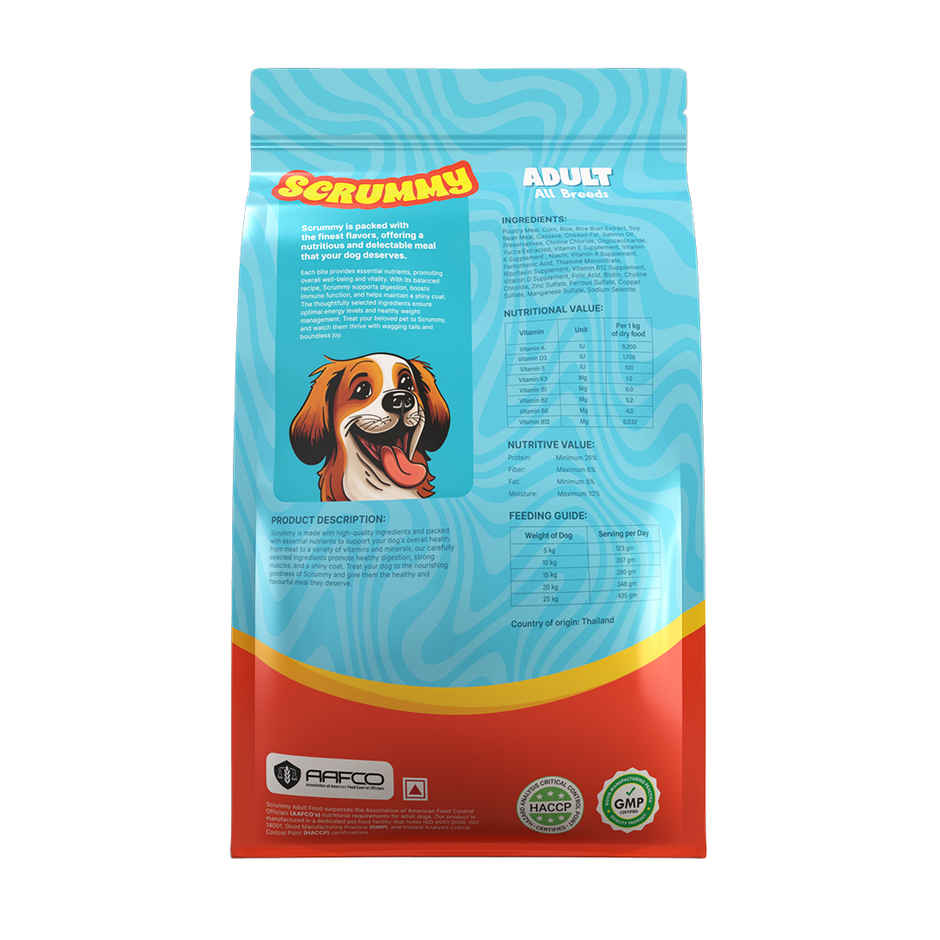 Scrummy Chicken & Egg Dog Dry FOOD