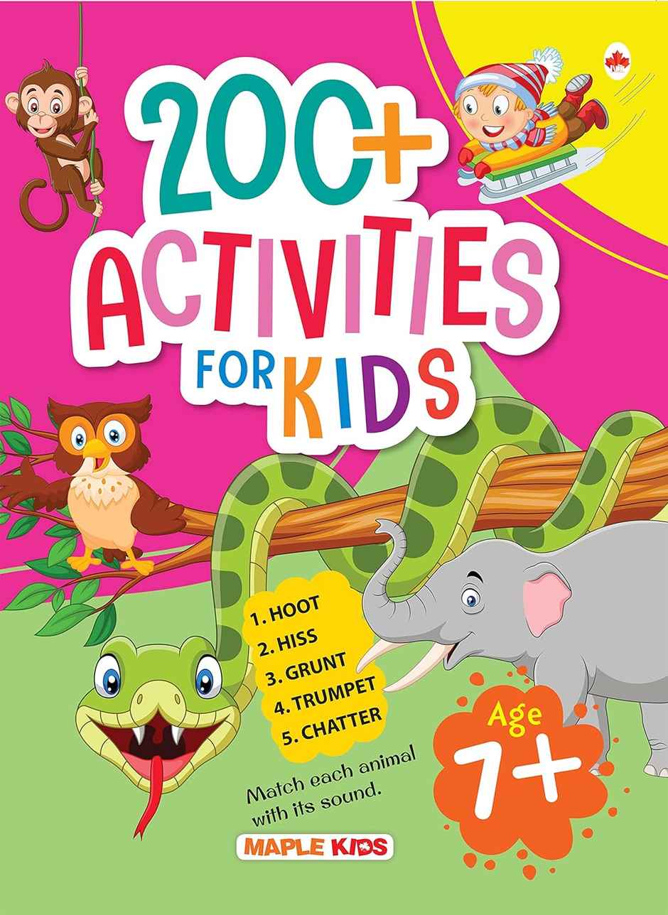 Brain Activity Book for Kids - 200+ Brain Boosting Activities for Age 7+