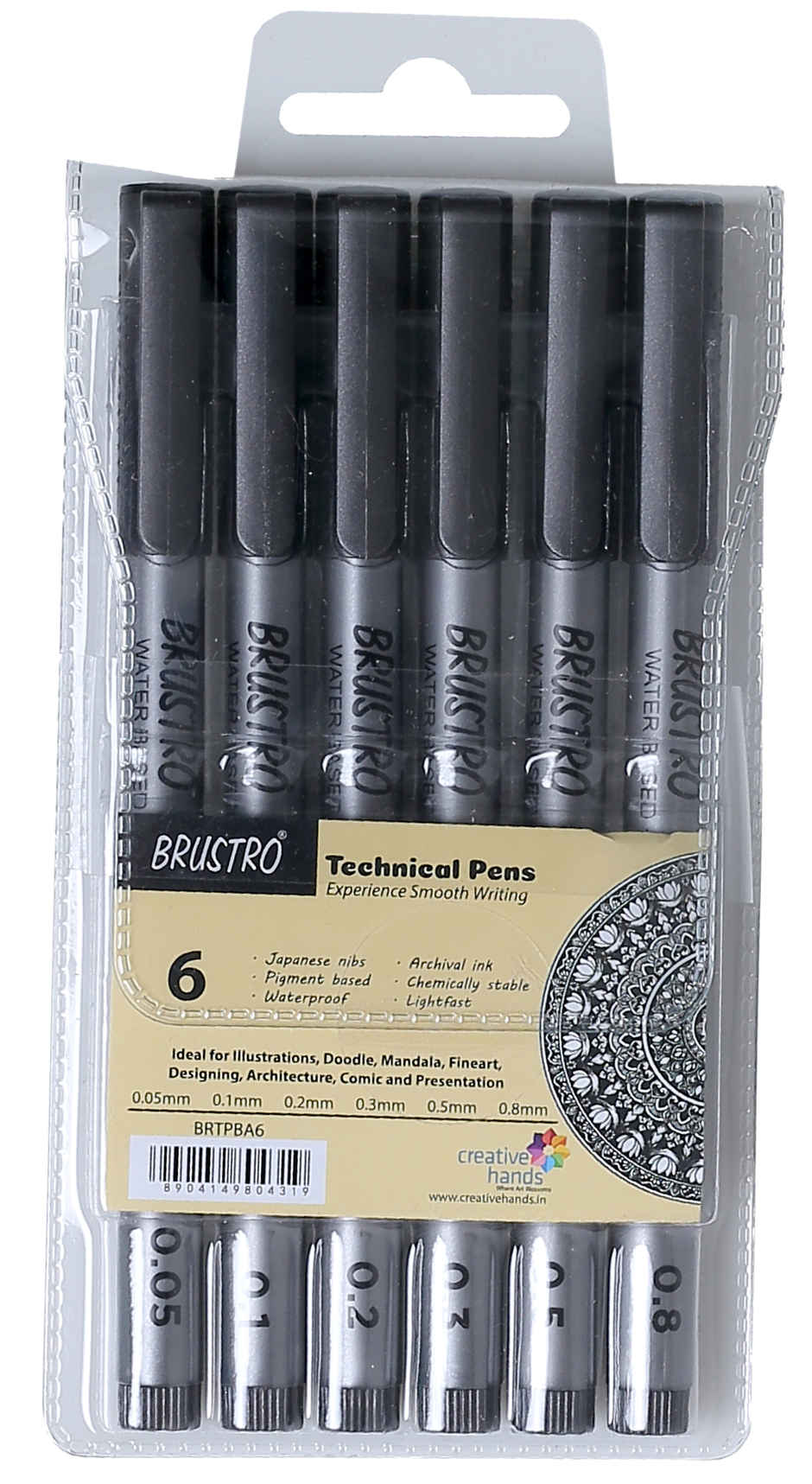 Brustro Technical Fineliner Pen | Black