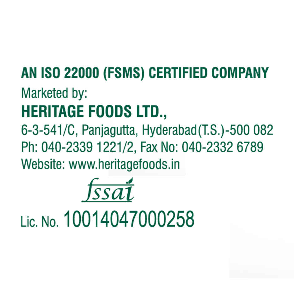 Heritage Toned Fresh Milk (Pouch)(1pc) & Mint Leaves(1pc) Combo  