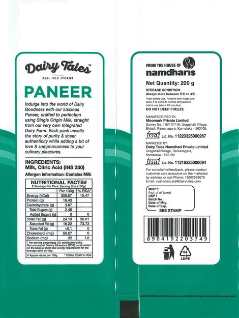 Namdhari's Dairy Tales Paneer