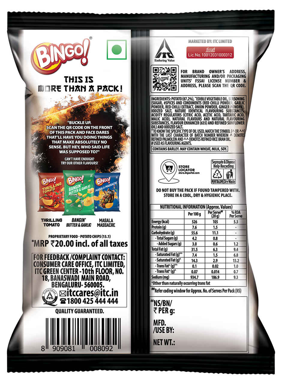 Bingo! Potato Chips Knockin' Korean