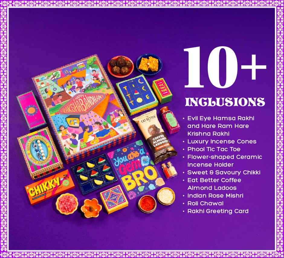 Phool Nostalgia Rakhi Giftbox for Brother