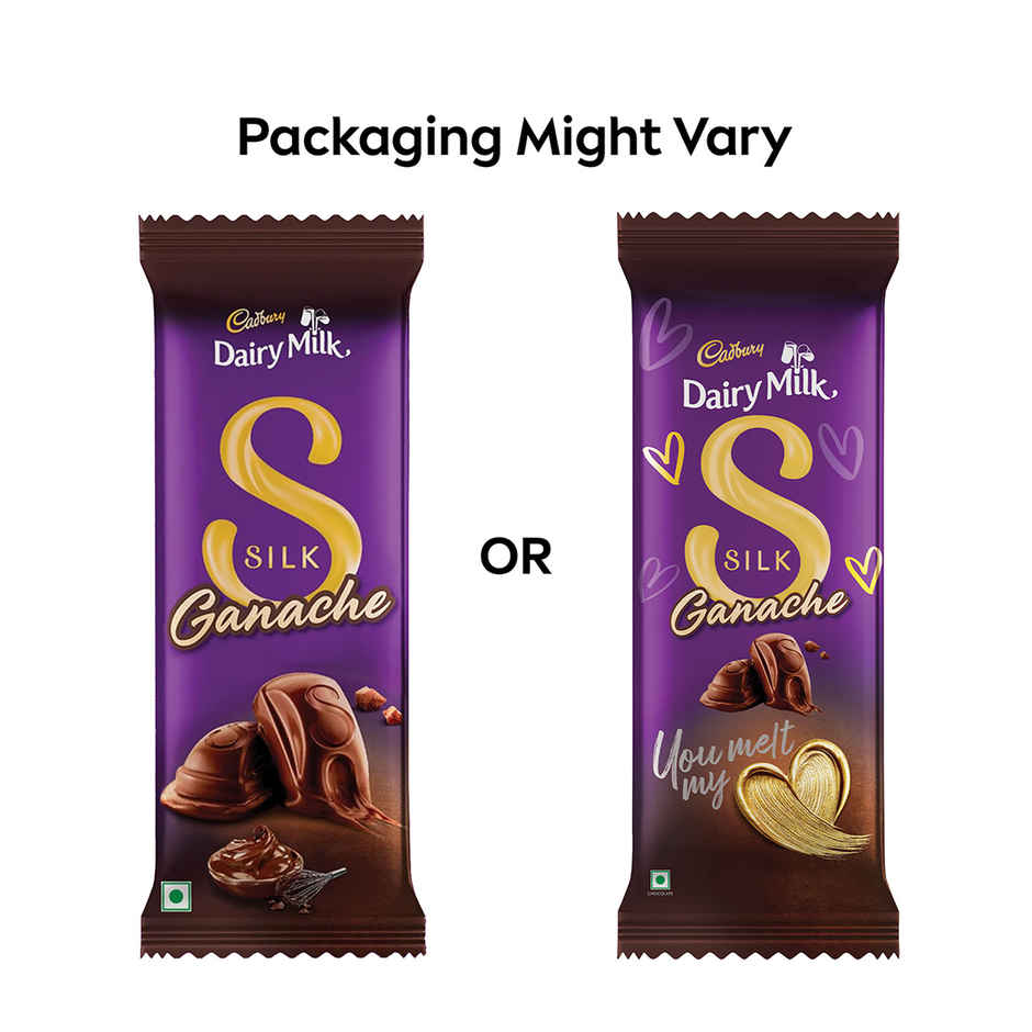 Cadbury Dairy Milk Silk Ganache Chocolate Bar Combo
