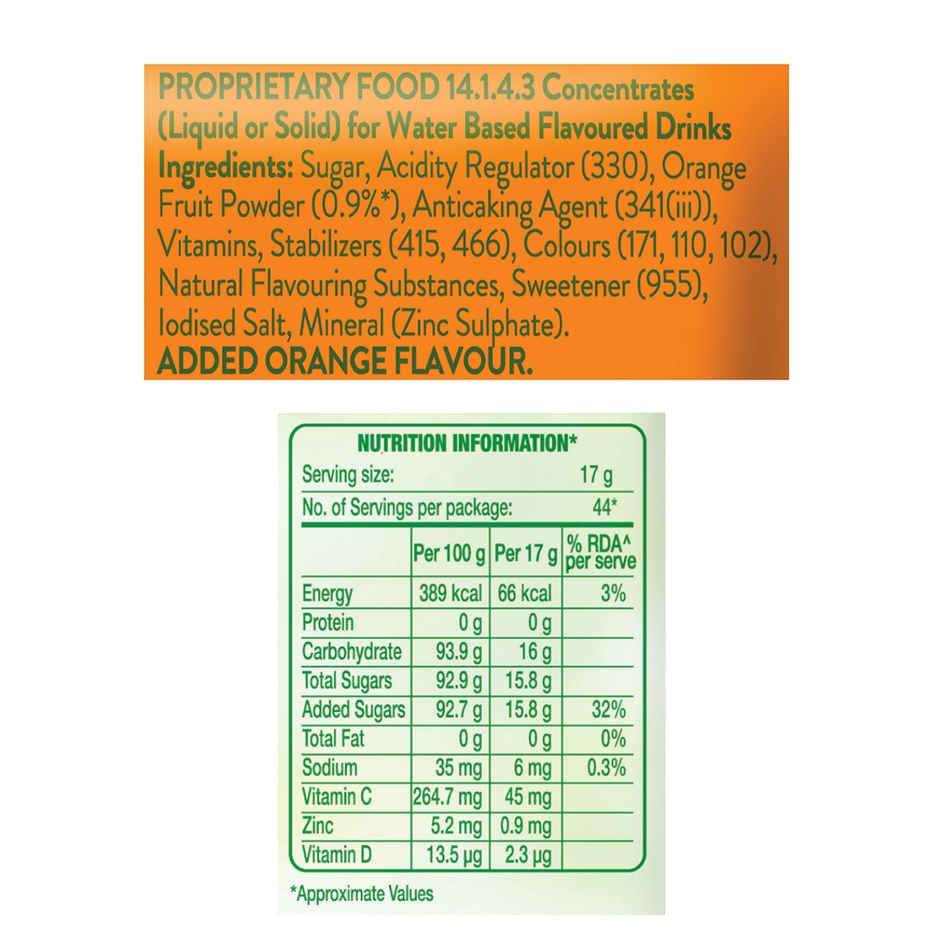 Tang Orange Instant Drink Mix