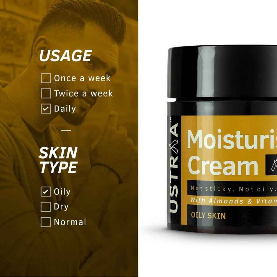 Ustraa Moisturising Cream For Oily Skin
