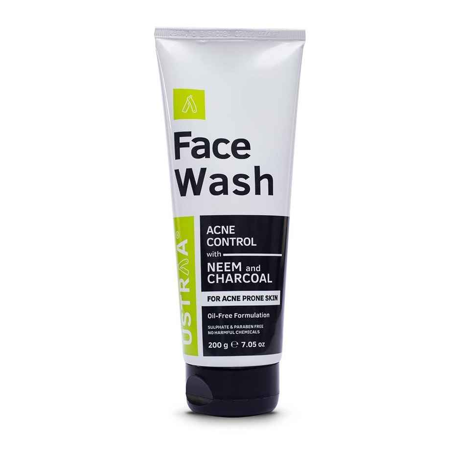 Ustraa Face Wash-Neem & Charcoal