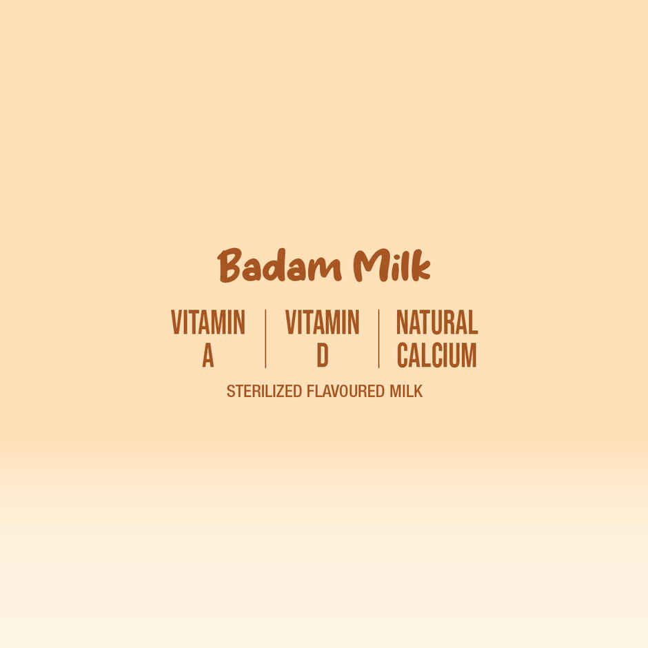 Heritage Badam Flavoured Milk | Nutty Beverage