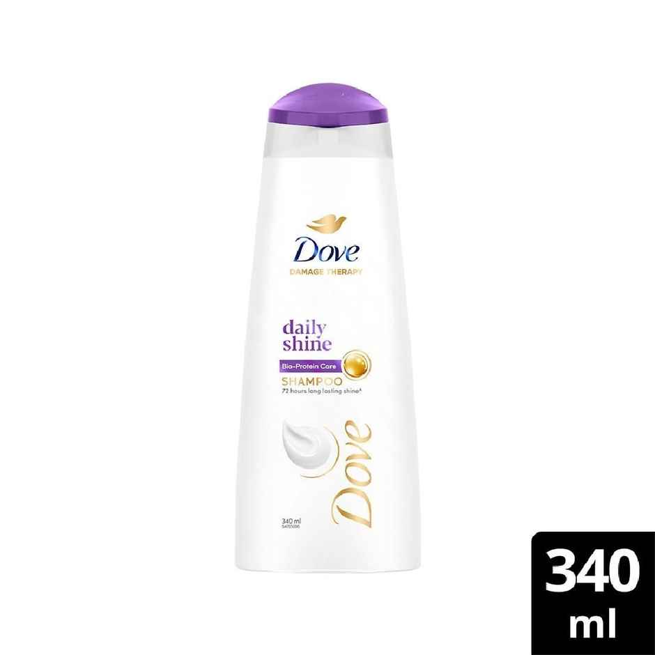 Dove Daily Shine Shampoo (340ml) & Conditioner (175ml) Combo