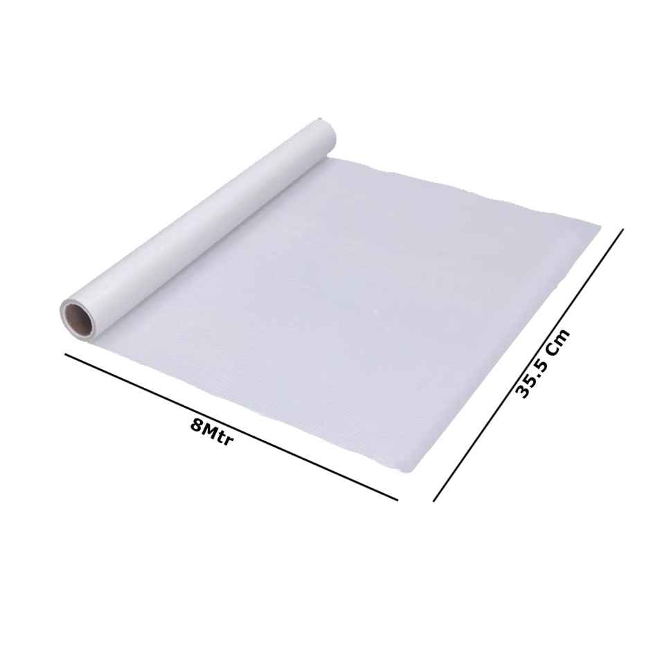 Navneet Youva Synthetic Cover Rolls Stripes 5 Star 8 Meters Length X 35.5 Cm Height White