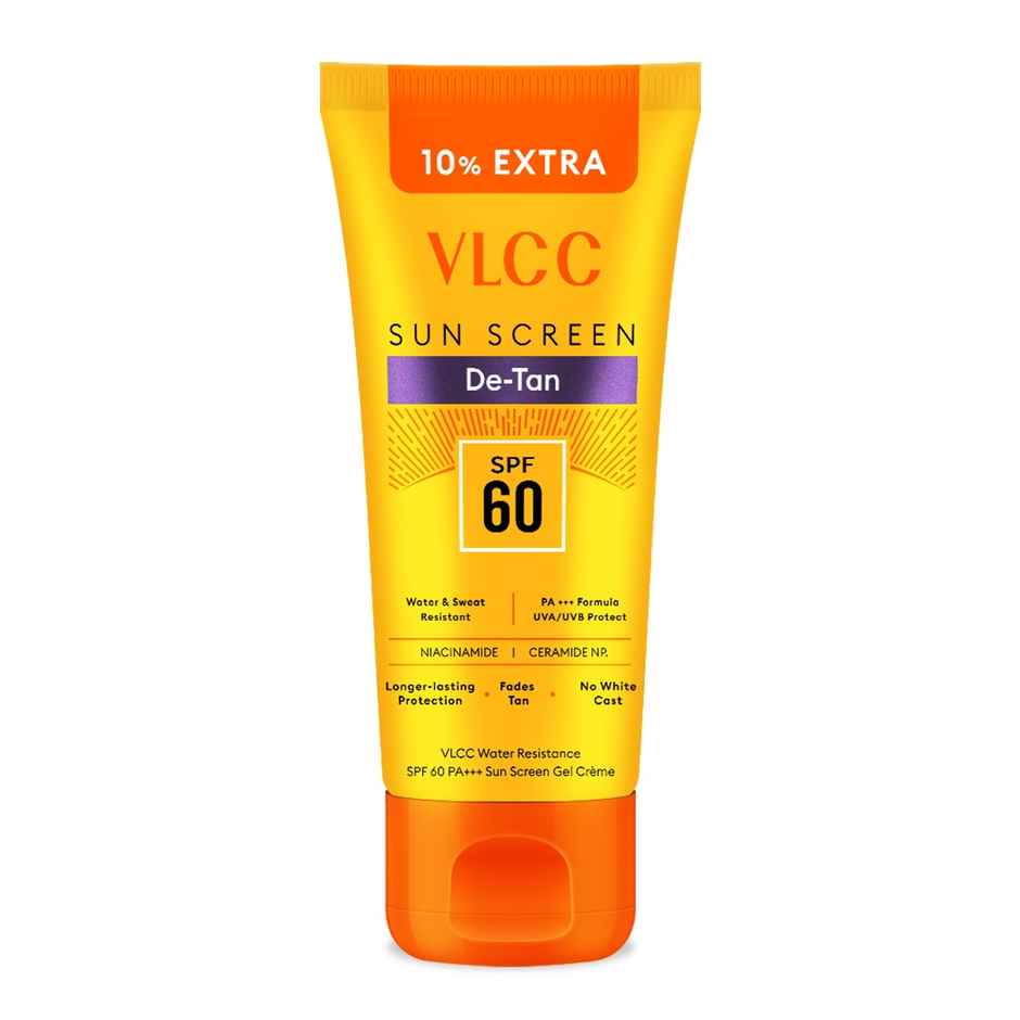 VLCC DeTan Water Resistant SPF 60 PA+++ Sunscreen Gel Creme