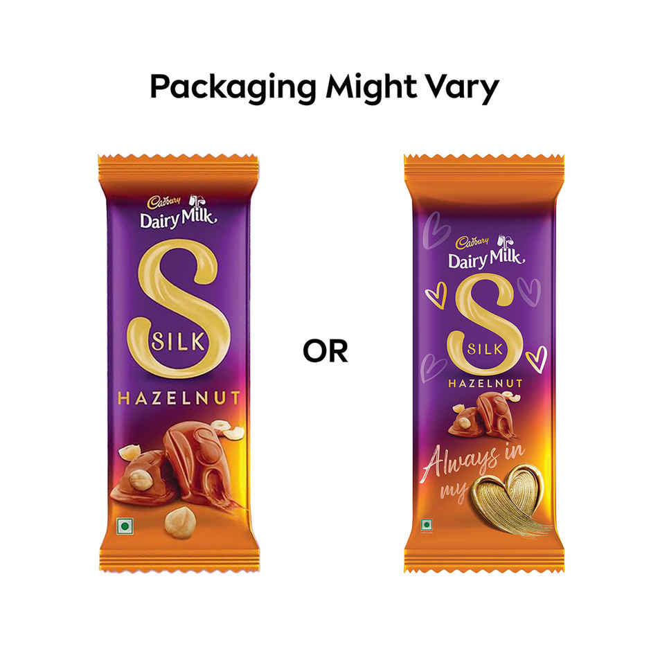 Cadbury Dairy Milk Silk Hazelnut Chocolate Bar