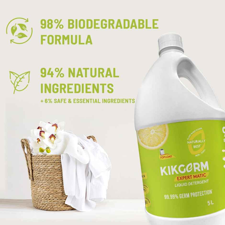 Kikgerm Expert Matic Top Load Detergent Liquid