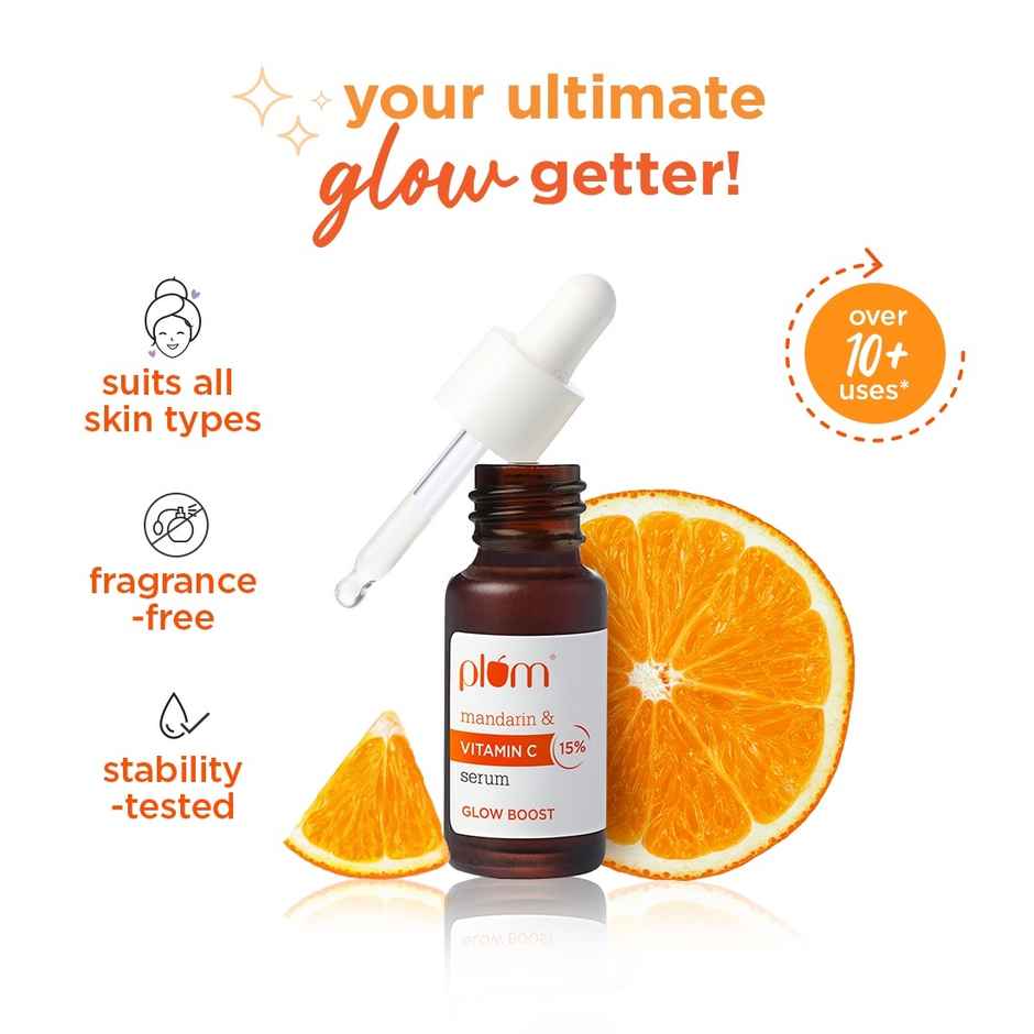 Plum 15% Vitamin C Face Serum With Mandarin Mini