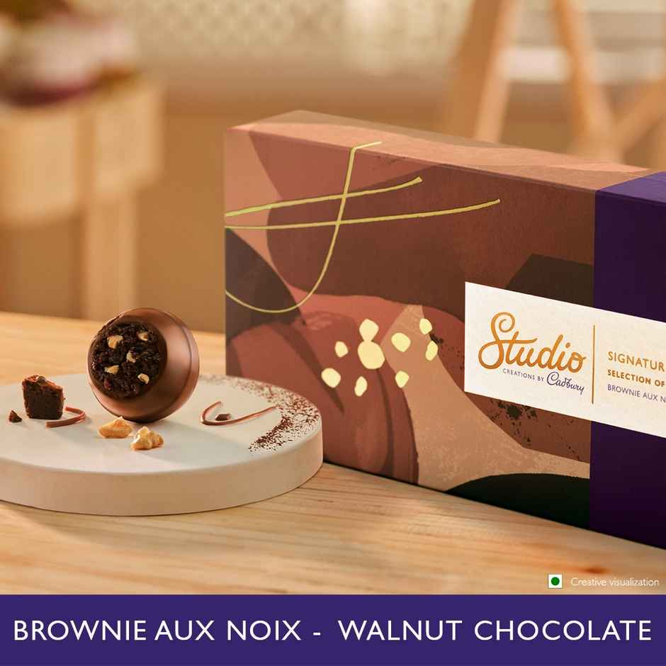 Cadbury Studio Brownie Aux Noix Signature Pralines Chocolate