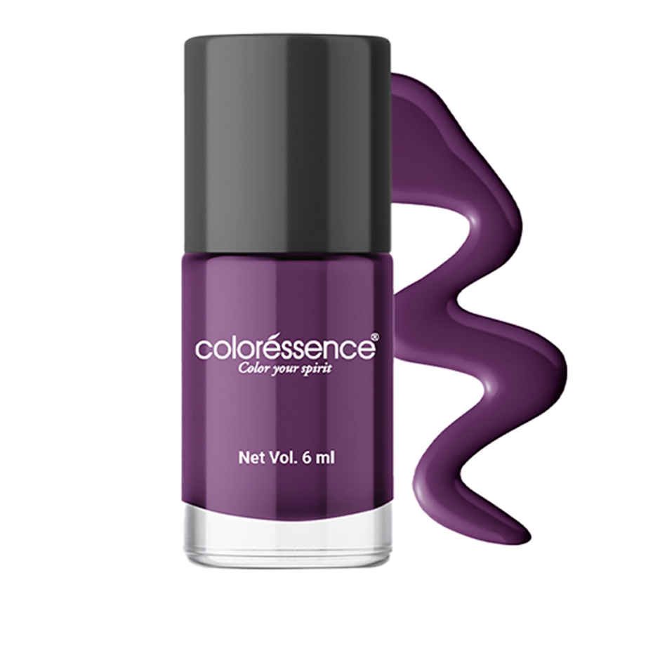 Coloressence Cute Coats Mini Nail Polish - Sparkling Wine | Purple