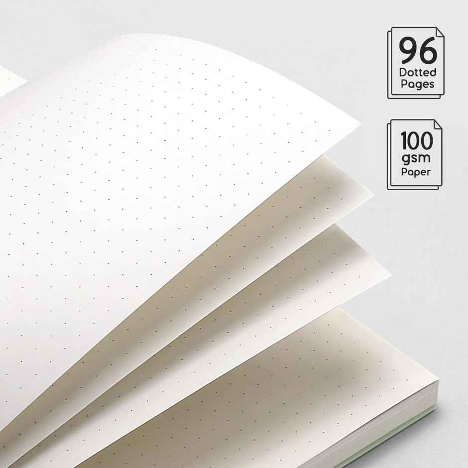 Nuovi Record Notebook | Smoke Grey - A5 | Dotted