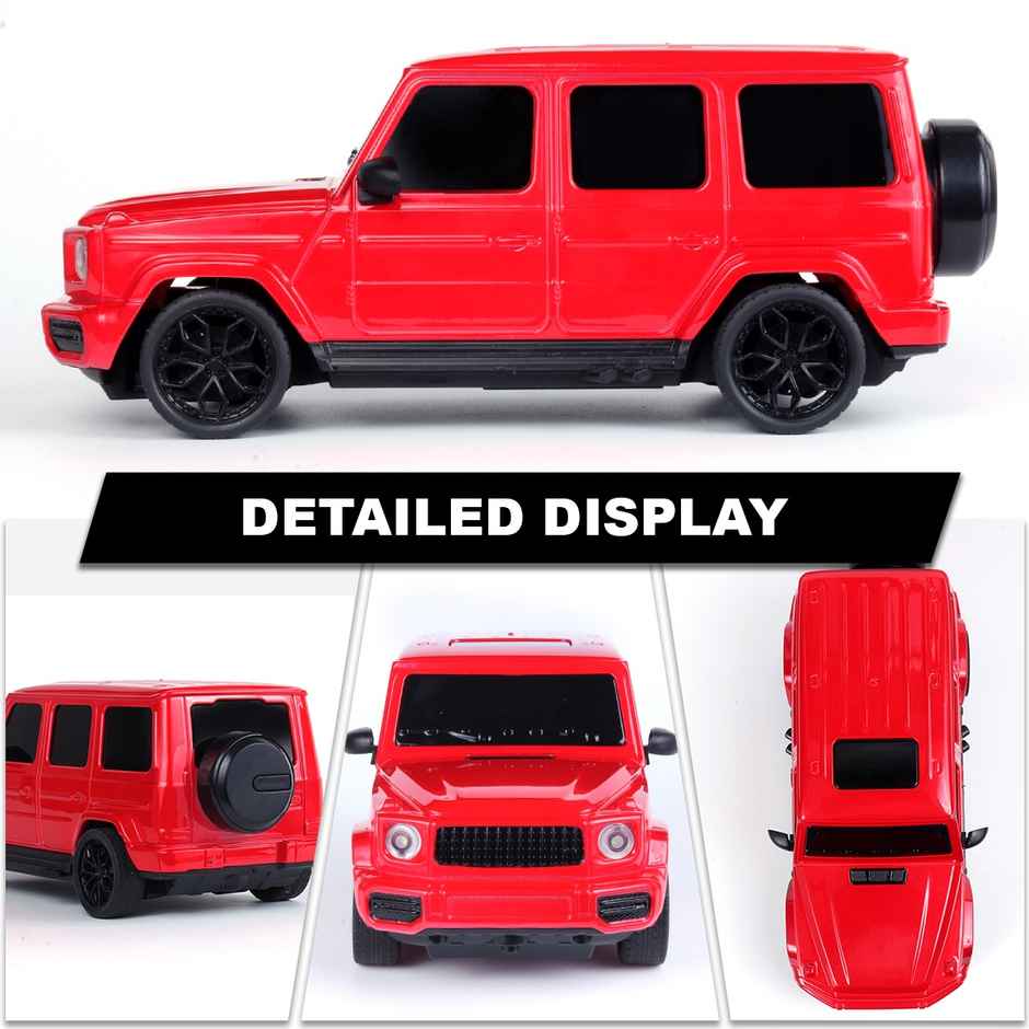 Wembley G Wagon RC Car High Speed Remote Control Car for Kids Rechargeable Car - Red
