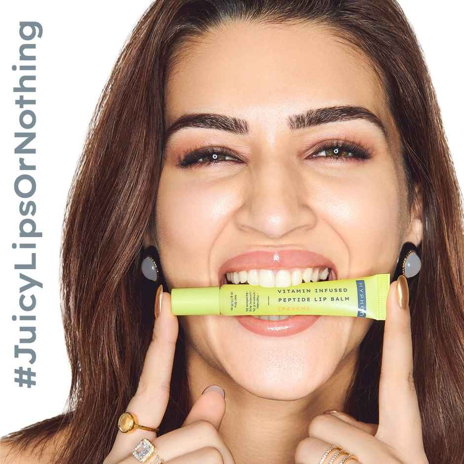Hyphen Vitamin Infused Peptide Lip Balm - Peach