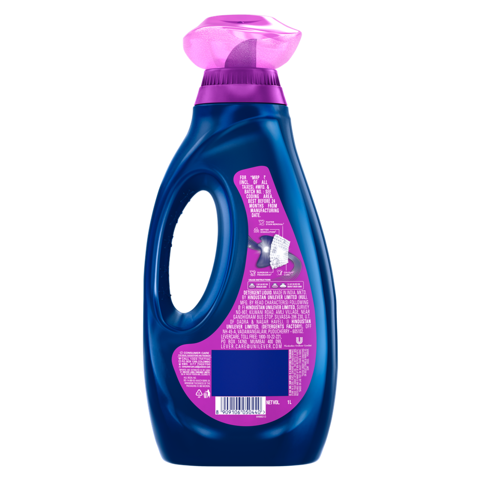 Surf Excel Matic Front Load Detergent Liquid Refill | Tough Dried Stain Removal