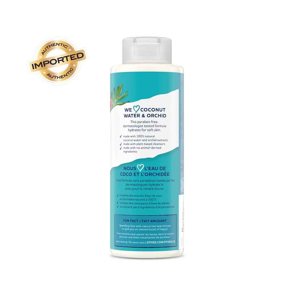 St. Ives Hydrating Coconut Water & Orchid Shower Gel | For Dry Skin