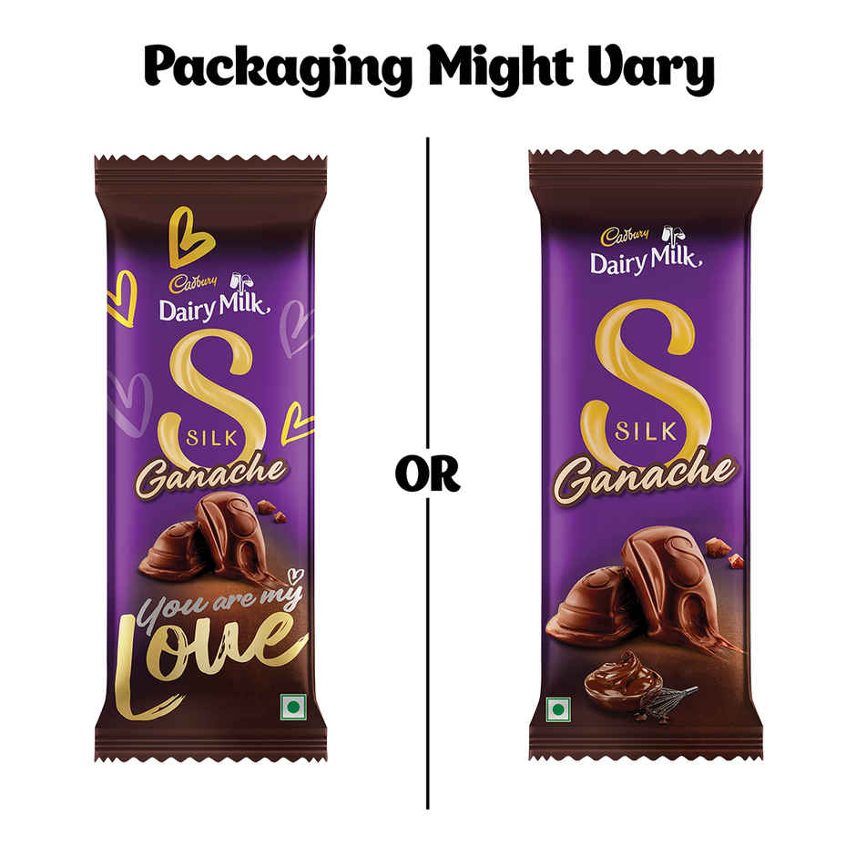 Cadbury Dairy Milk Silk Ganache Chocolate Bar Combo