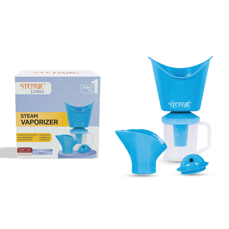 Stergic Lumia 3 In 1 Vaporizer Steamer For Cold And Cough Face Mist Vaporiser Inhaler Machine