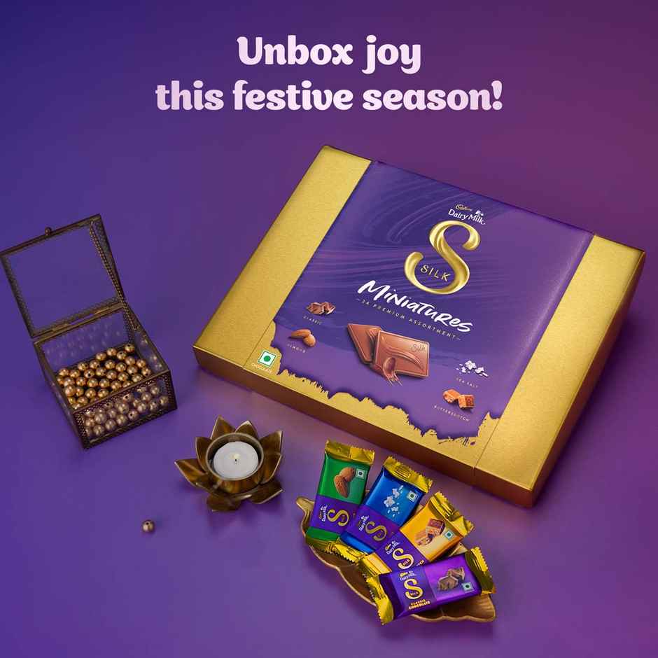 Cadbury Dairy Milk Silk Miniatures Premium Assorted Chocolate