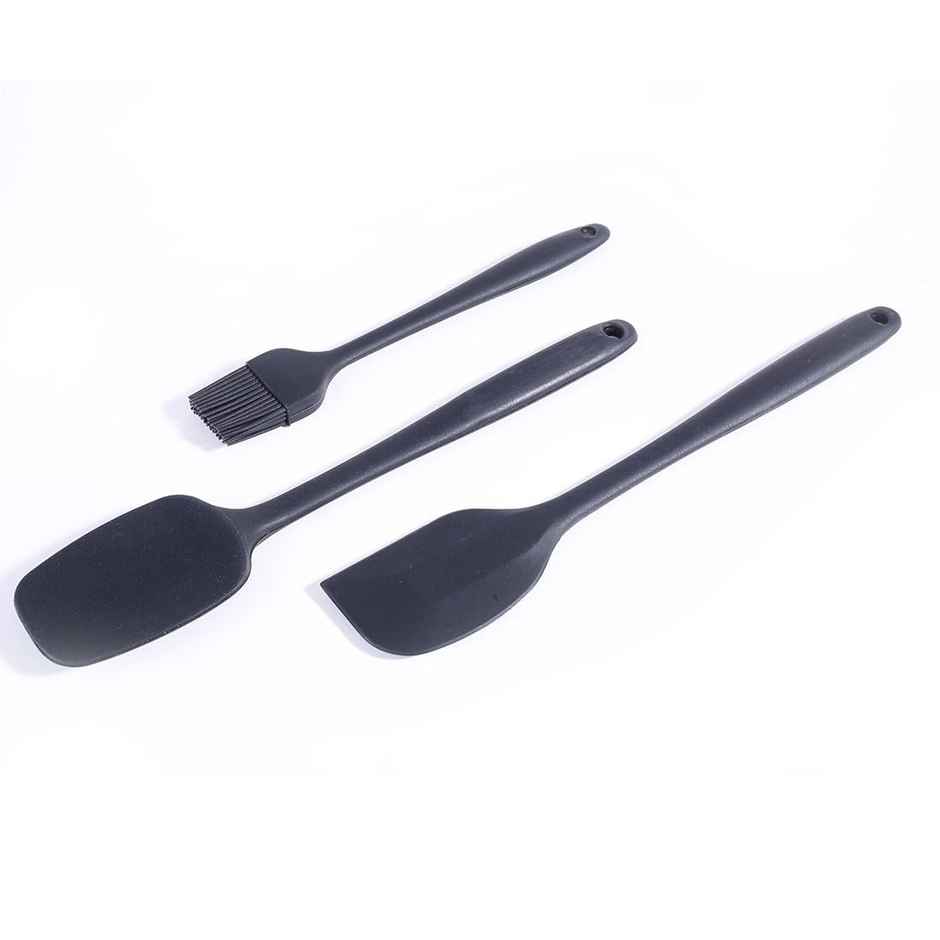 Wonderchef Ambrosia Silicone Kitchen Tools Set Of 3 Pcs. | Spatula, Spoon, Brush