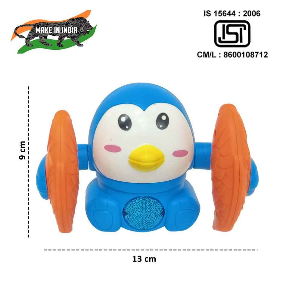 Wembley Dancing Penguin Musical Toy For Kids Tumble Toy With Voice Control Musical Light And Sound