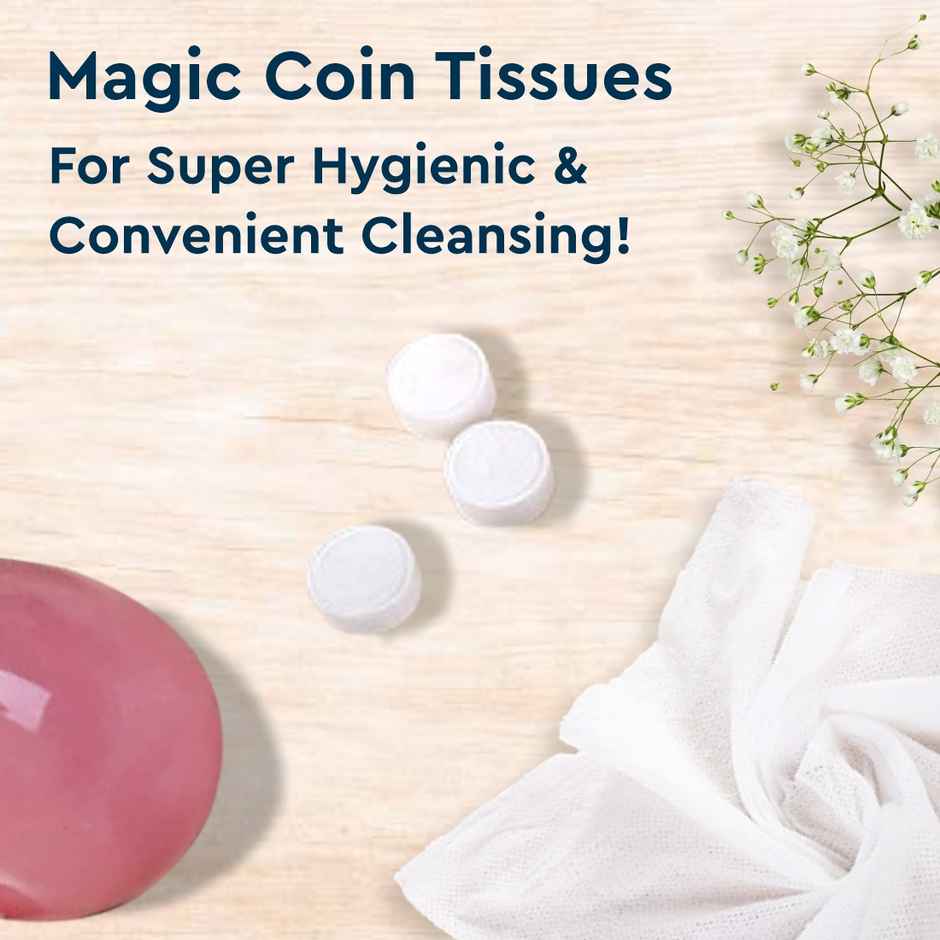 GUBB Face Wipe Facial Tissue Reusable & Biodegradable Wet Wipes For Men & Women