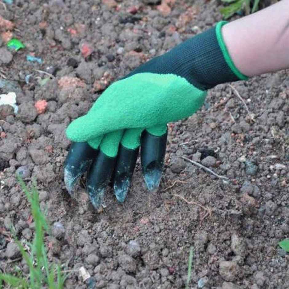 Daluci Heavy Duty Garden Gloves With Abs Claws For Pruning and Digging | 1 Pair