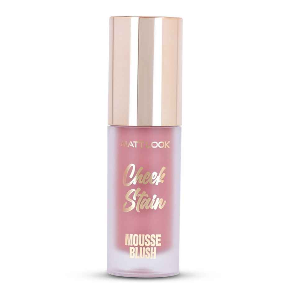 Mattlook Cheek Stain Mousse Blusher | For Long Lasting Make up Look | Paradise-05