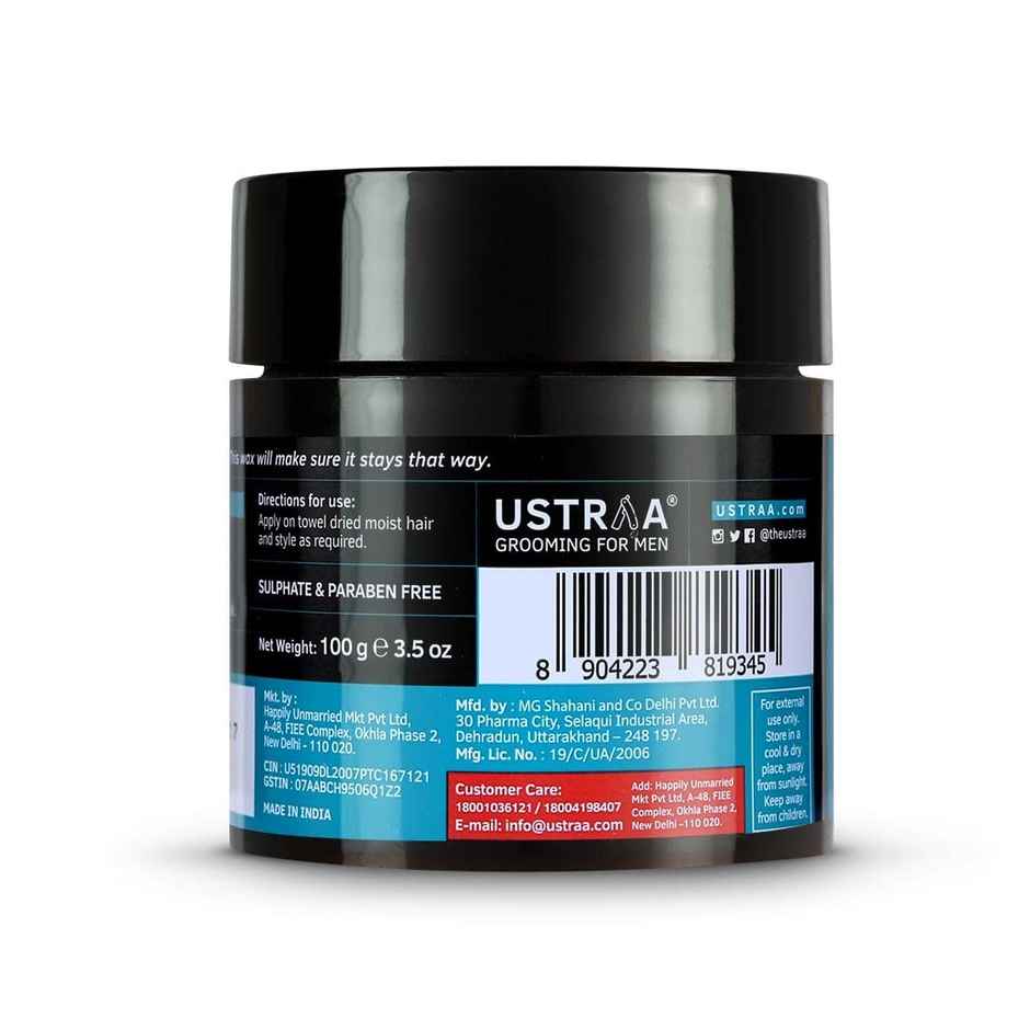 Ustraa Strong Hold Hair Wax - Wet Look