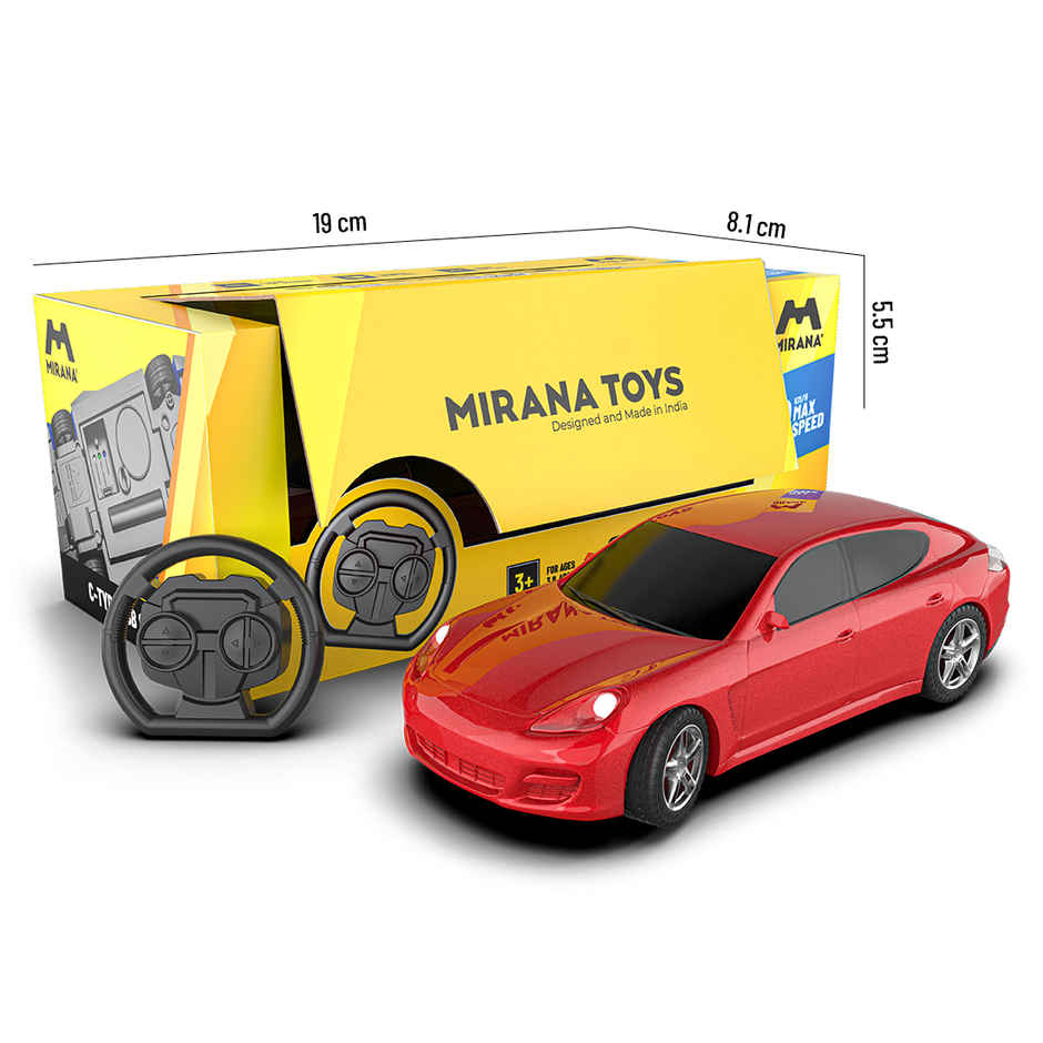 Mirana lancer Model D RC Toy- Blue