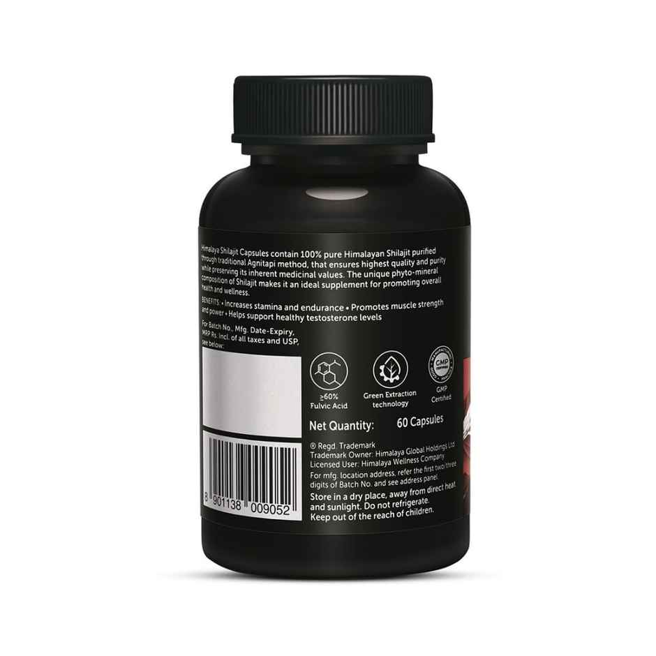 Himalaya Shilajit Capsules 60's India | Premium & Trusted