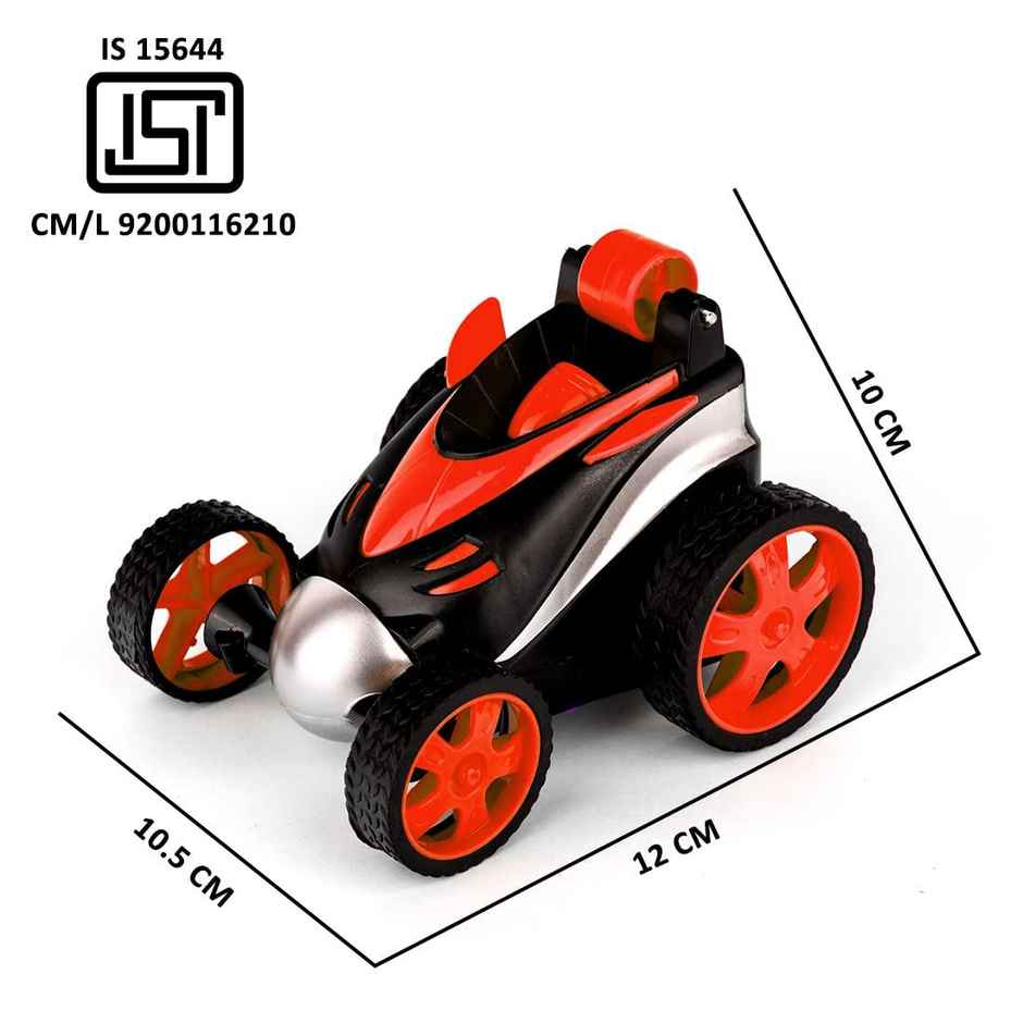Wembley High Speed Mini 1:24 Scale Rechargeable Remote Control Car For Kids - Red Stunt Car