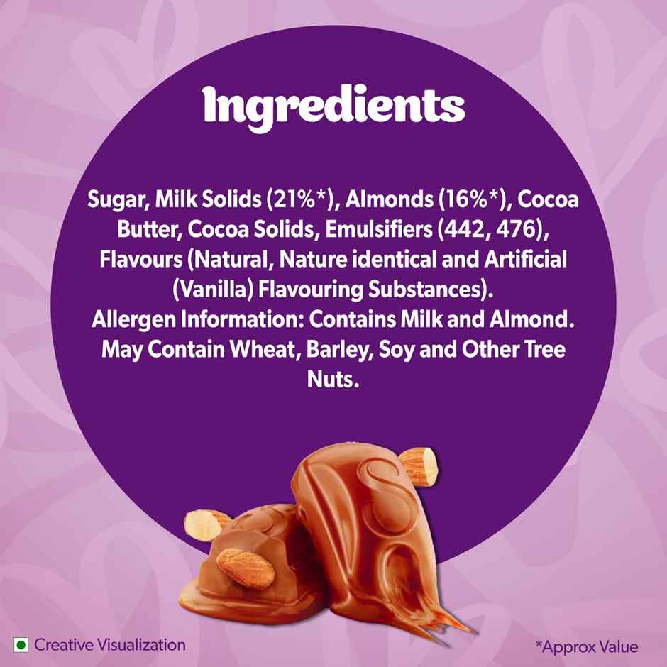 Cadbury Dairy Milk Silk Roast Almond Chocolate Bar