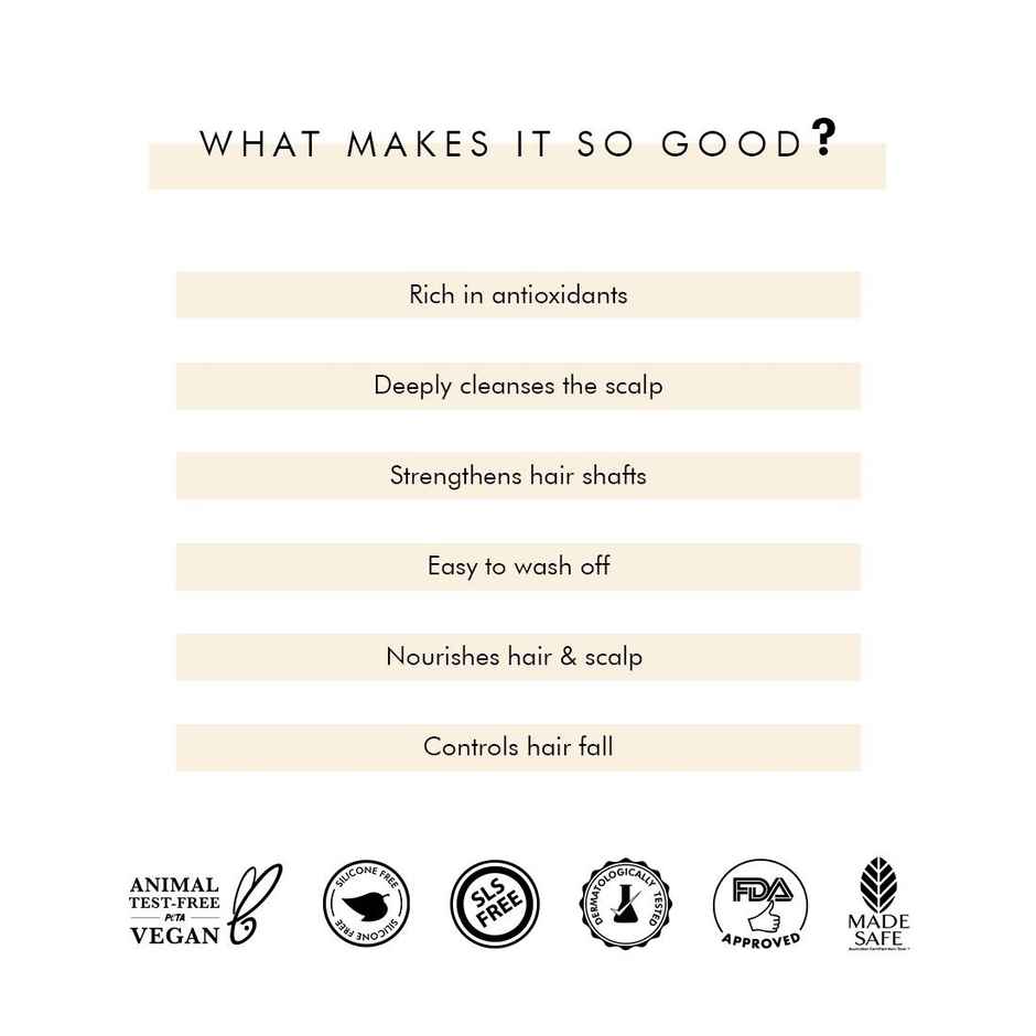 mCaffeine Naked & Raw Coffee Shampoo